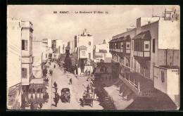 CPA Rabat, Le Boulevard El Alou  - Rabat