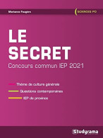 Le Secret: Concours Commun IEP 2021 - Autres & Non Classés