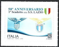ITALIA - 2024  50° Anniversario 1° Scudetto Lazio - 2021-...: Nieuw/plakker