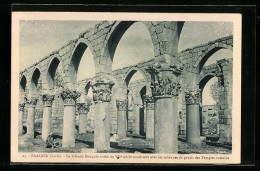 AK Baalbek, La Grande Mosquée Arabe Du VIIe Siècle Construite Avec Les Colonnes De Granit Des Temples Romains  - Líbano