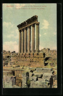 AK Baalbek, The Six Columns Of The Temple Of Jupiter  - Libanon