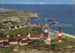 72489539 Hoernum Sylt Fliegeraufnahme Mit Leuchtturm Hoernum - Autres & Non Classés