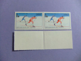 55 REPUBLIQUE TCHAD - CHAD 1979 / JUEGOS OLIMPICOS INVIERNO LAKE PLACID / YVERT 375 MNH - Winter 1980: Lake Placid