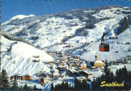 72488972 Saalbach-Hinterglemm Mit Schattenbergseilbahn Kohlmaiskopf Und Spielber - Andere & Zonder Classificatie