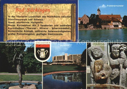 72488673 Bad Saeckingen Fridolinsmuenster Trompeter Denkmal Narrenbrunnen Bad Sa - Bad Säckingen