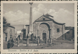 Cr535 Cartolina Benevento Citta' Basilica Di S.sofia Campania - Benevento