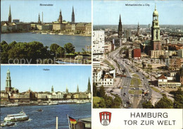 72488360 Hamburg Michaeliskirche Binnenalster Hafen  Hamburg - Sonstige & Ohne Zuordnung