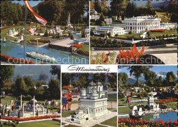 72487824 Klagenfurt Woerthersee Minimundus Weisses Haus Rumaenisches Kloster  Kl - Andere & Zonder Classificatie