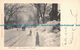 R102839 Montreal. Guy Street In Winter. Montreal Import. No. 242. Bill Hopkins C - Wereld
