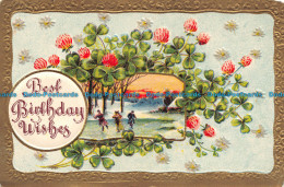R103456 Best Birthday Wishes. Greeting Card. 2205 - Wereld