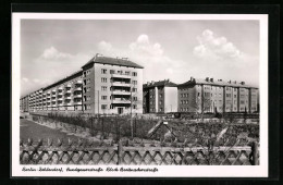AK Berlin-Zehlendorf, Sundgauerstrasse, Block Brettnacherstrasse  - Zehlendorf