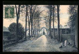 CPA Saint-Calais, Stand, Abattoir  - Saint Calais