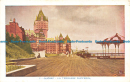 R102901 Quebec. La Terrasse Dufferin. Lorenzo Audet Enr. Bill Hopkins Collection - Monde