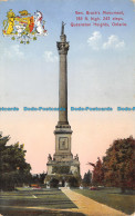 R102902 Gen. Brocks Monument. Queenston Heights. Ontario. F. H. Leslie. Bill Hop - Monde