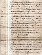 Tarbes 19 Juin 1783 Contrat  Testamentaire  De Mme Dufau De Sénac Près De Rabastens De Bigorre.. - Decretos & Leyes