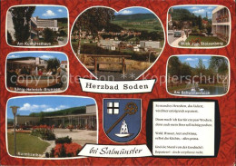 72486545 Bad Soden-Salmuenster Kurmittelhaus Koenig Heinrich Brunnen  Schwanente - Other & Unclassified