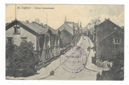 CPA ST INGBERT, UNTERE KAISERSTRASSE, TAMPON REPUBLIQUE FRANCAISE, ALLEMAGNE - Otros & Sin Clasificación