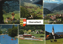 72486534 Obervellach Kaernten Teilansicht Kirche Schwimmbad  Obervellach - Altri & Non Classificati
