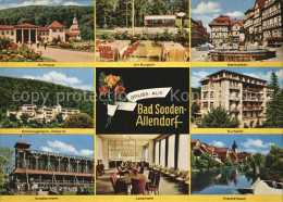 72486501 Bad Sooden-Allendorf Kurhaus Erholungsheim Viktoria Gradierwerk Lesehal - Bad Sooden-Allendorf