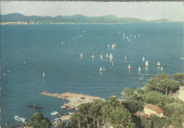 Saint-Aygulf - Vue Aérienne. Régates En Méditerranée. Panorama Vers L'Esterel . A L'horizon, St-Raphaël - (P) - Saint-Aygulf