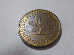 ALLEMAGNE  1987   10 Pfennig - 10 Pfennig