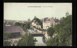 CPA La Ferte-Bernard, Vue Sur L`Huisine  - La Ferte Bernard