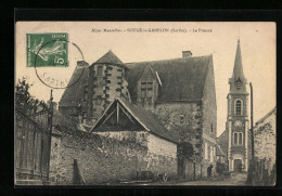 CPA Souge-le-Ganelon, Le Prieure, L`Eglise  - Other & Unclassified