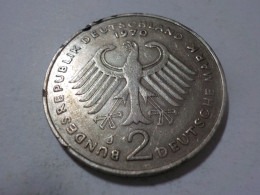 ALLEMAGNE  1970   2 Deutsche Mark - 2 Marchi