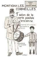 SALON DE LA CARTE POSTALE  Montigny Les Cormeilles - Bolsas Y Salón Para Coleccionistas