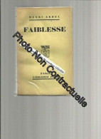 Henri Ardel. Faiblesse - Other & Unclassified