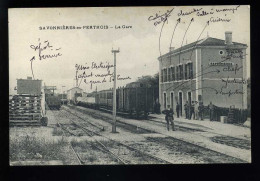 55 - SAVONNIERES-EN-PERTHOIS - LA GARE DE CHEMIN DE FER - TRAIN - EDITION PAULUS - Other & Unclassified