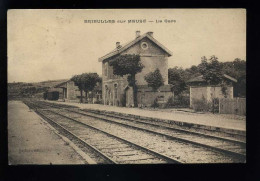 55 - BRIEULLES-SUR-MEUSE - LA GARE CHEMIN DE FER - BULTEAU EDITEUR - Other & Unclassified