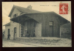 55 - HERBEUVILLE - LA GARE DU CHEMIN DE FER MEUSIEN - EDITION LABRIET - Sonstige & Ohne Zuordnung