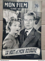 Mon Film N 284 La Nuit Est Mon Royaume 30 1 1952 - Autres & Non Classés
