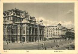 72485608 Wien Oper Hotel Bristol  - Sonstige & Ohne Zuordnung