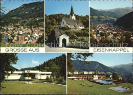 72485298 Eisenkappel-Vellach Stadtblick Kirche Schwimmbad Eisenkappel-Vellach - Otros & Sin Clasificación