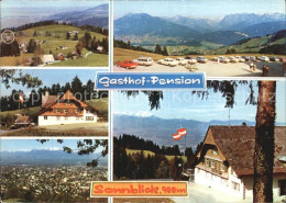 72485268 Dornbirn Vorarlberg Ammenegg Gasthof Pension Sonnblick Parkplatz Panora - Autres & Non Classés