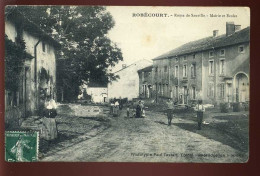 88 - ROBECOURT - ROUTE DE SAUVILLE - MAIRIE ET ECOLES - Sonstige & Ohne Zuordnung