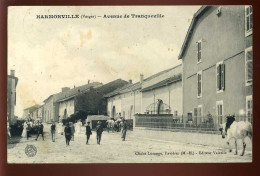 88 - HARMONVILLE - AVENUE DE TRANQUEVILLE - COMMUNIANTES - Otros & Sin Clasificación
