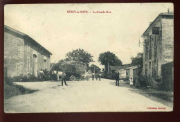 55 - BUSSY-LA-COTE - LA GRANDE RUE - ATTELAGE AGRICOLE - Altri & Non Classificati