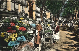 72484587 Barcelona Cataluna Rambla  Blumenmarkt  - Andere & Zonder Classificatie