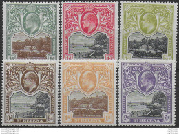 1903 St Helena 6v. MH SG N. 55/60 - Otros & Sin Clasificación