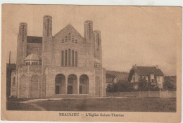 CPA - 25 - BEAULIEU - L'Eglise Sainte Thérèse - Vers 1930 - Cliché Pas Courant - Otros & Sin Clasificación