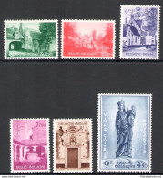 1954 Belgio - COB N. 946/51 Convento Bruges - MNH** - Other & Unclassified