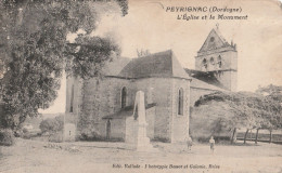 PEYRIGNAC    EN DORDOGNE L'EGLISE ET LE MONUMENT  CPA CIRCULEE - Sonstige & Ohne Zuordnung