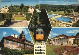 72484405 Baden-Baden Berghotel Merkurturm Bergbahn  Baden-Baden - Baden-Baden