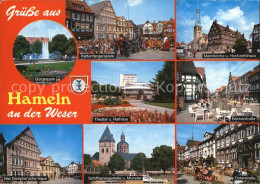 72484403 Hameln Weser Marktkirche Theater Rathaus Muenster  Afferde - Altri & Non Classificati