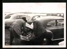 Foto-AK DKW 1000 S, Auto, Geöffnete Heckklappe  - Passenger Cars