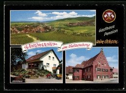 AK Wolfenweiler I. Br., Gasthaus Zum Ochsen, Ortsansicht  - Sonstige & Ohne Zuordnung