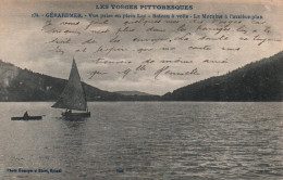 (RECTO / VERSO) GERARDMER - N° 234 -- BATEAU  A VOILE - CPA - Gerardmer